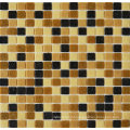 Wholesale 300X300mm Swimming Pool Tile Brown Mix Glass Mosaic